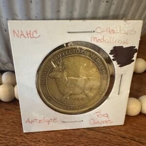 NAHC Collectors Medallion • Antelope • Big Game Collectors Series